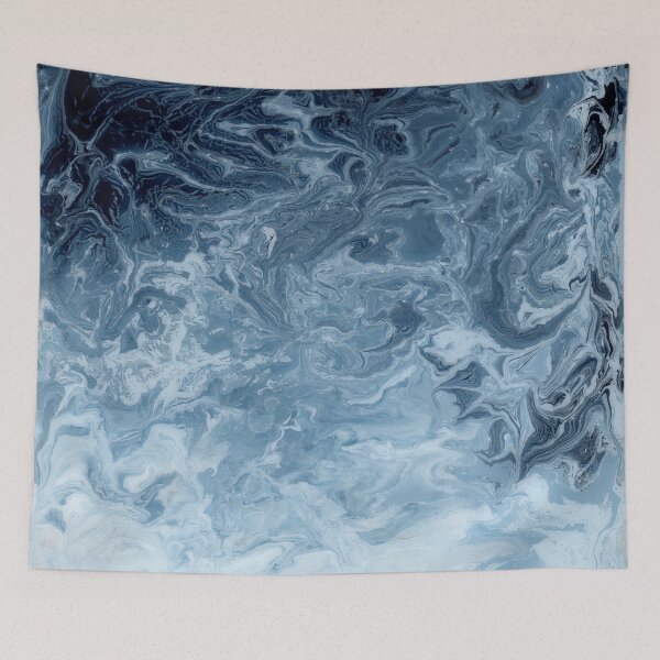 Item preview, Wave Blue designed and sold by WILD CROW STUDIO.