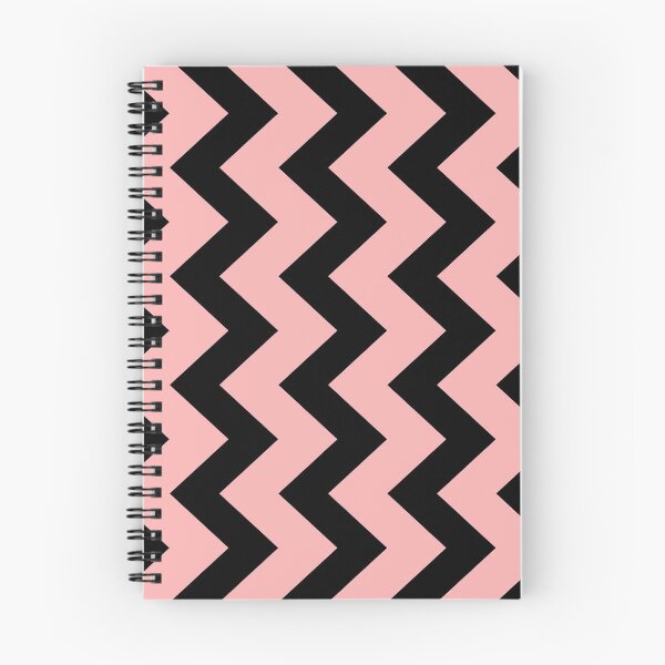 Item preview, Black and Pastel Red Chevron Pattern designed and sold by RipleyCassidy.