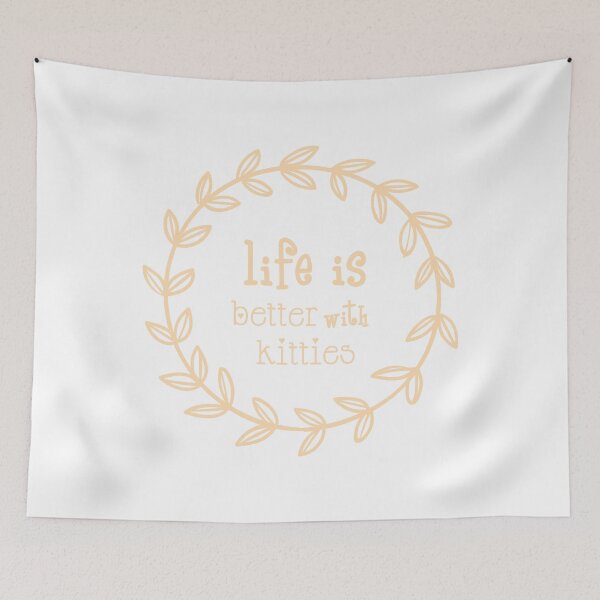 Item preview, Life is better with kitties designed and sold by SVDesignatVasil.
