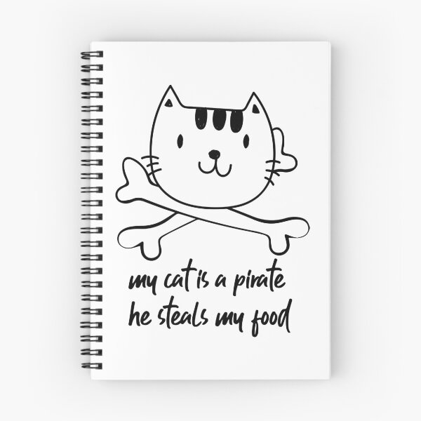 Item preview, My cat is a pirate he steals my good designed and sold by SVDesignatVasil.