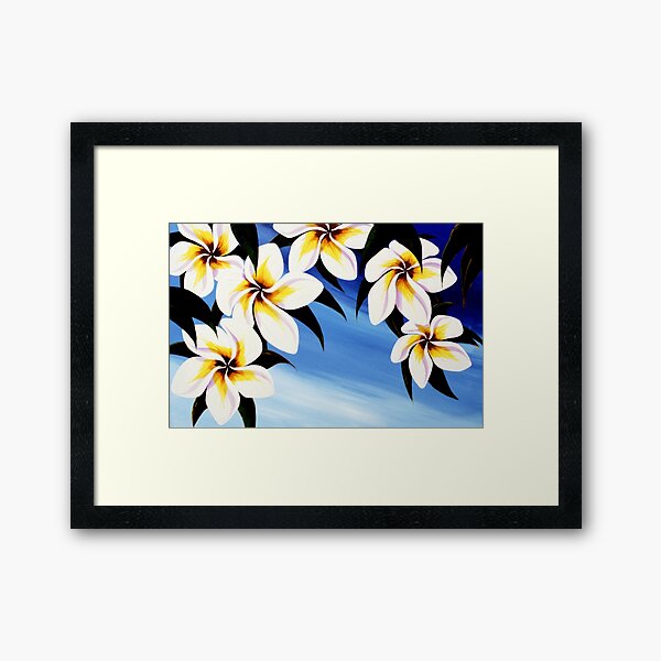 bloomin' frangi's Framed Art Print