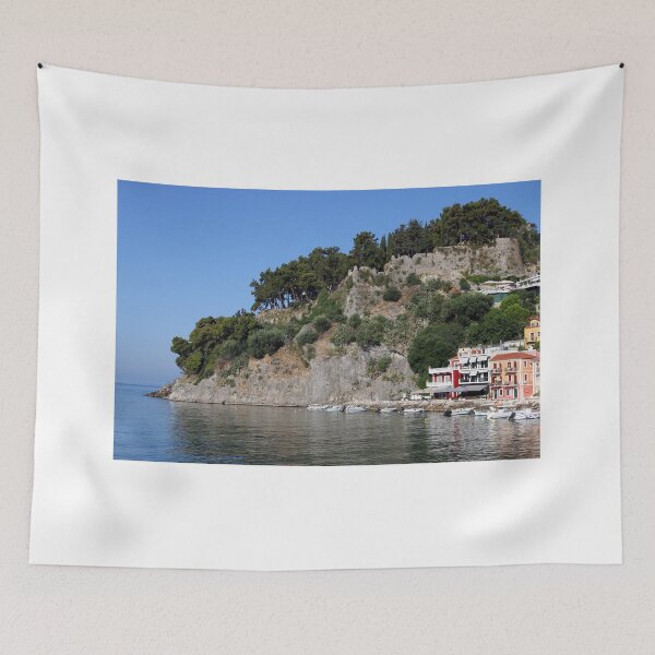 Item preview, old ruined castle Parga Greece designed and sold by goceris.