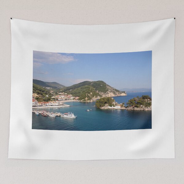Item preview, Parga Greece in summer landscape designed and sold by goceris.