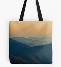 soft rays and windmills, Parque Natural Da Serra Da Estrela, Portugal Tote Bag