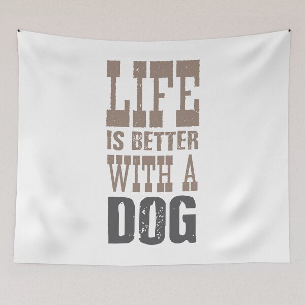 Item preview, Life is better with a dog designed and sold by SVDesignatVasil.