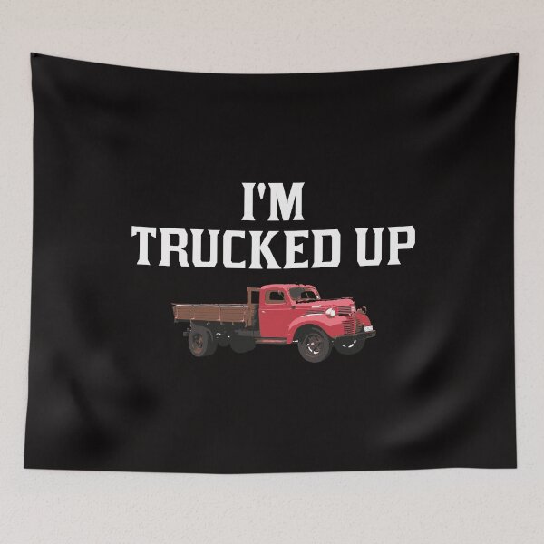 Item preview, I'm Trucked Screwed Up Crazy Farmer Farming Truck designed and sold by shoutoutshirtco.