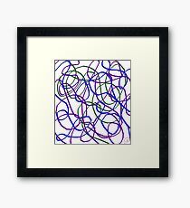 silly string Framed Print