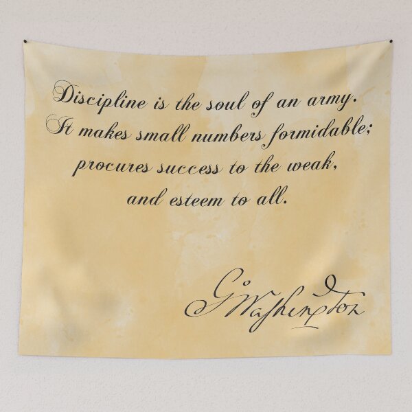Item preview, George Washington Quote designed and sold by AM FineArtPrints.