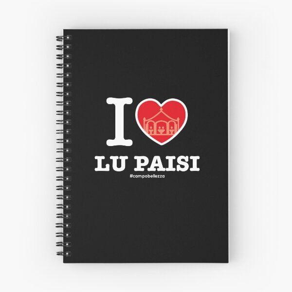 Item preview, I Heart Lu Paisi - Bianco designed and sold by campobellezza.
