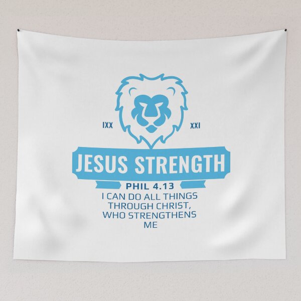 Item preview, Jesus Streng - Strong - Bible Verse - Cool Tee designed and sold by Espied.