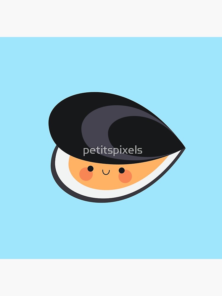 Artwork view, Cute mussels designed and sold by petitspixels