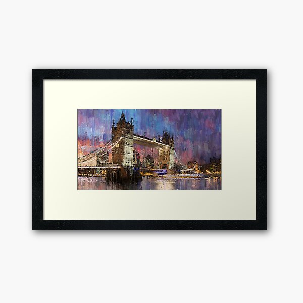 Item preview, London, Tower Bridge designed and sold by AM FineArtPrints.
