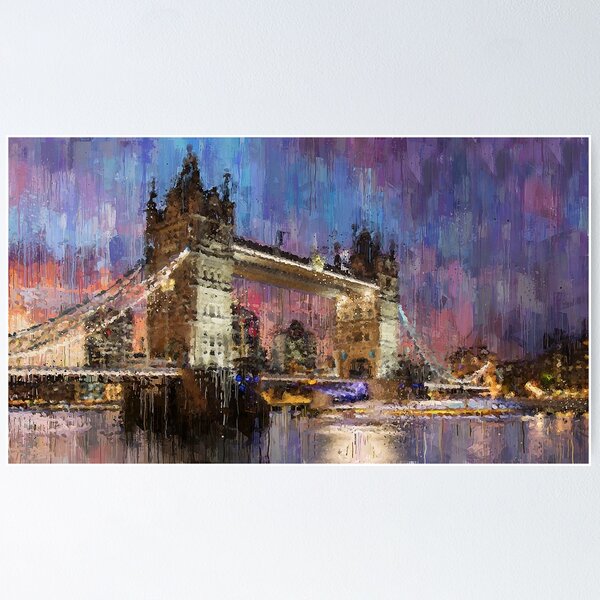 Item preview, London, Tower Bridge designed and sold by AM FineArtPrints.
