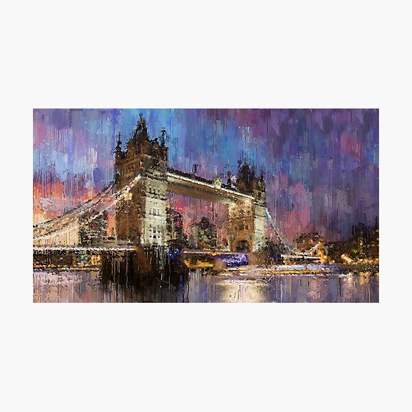 Item preview, London, Tower Bridge designed and sold by AM FineArtPrints.