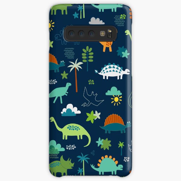 Dinosaur Land - cute Dino pattern by Cecca Designs Samsung Galaxy Snap Case