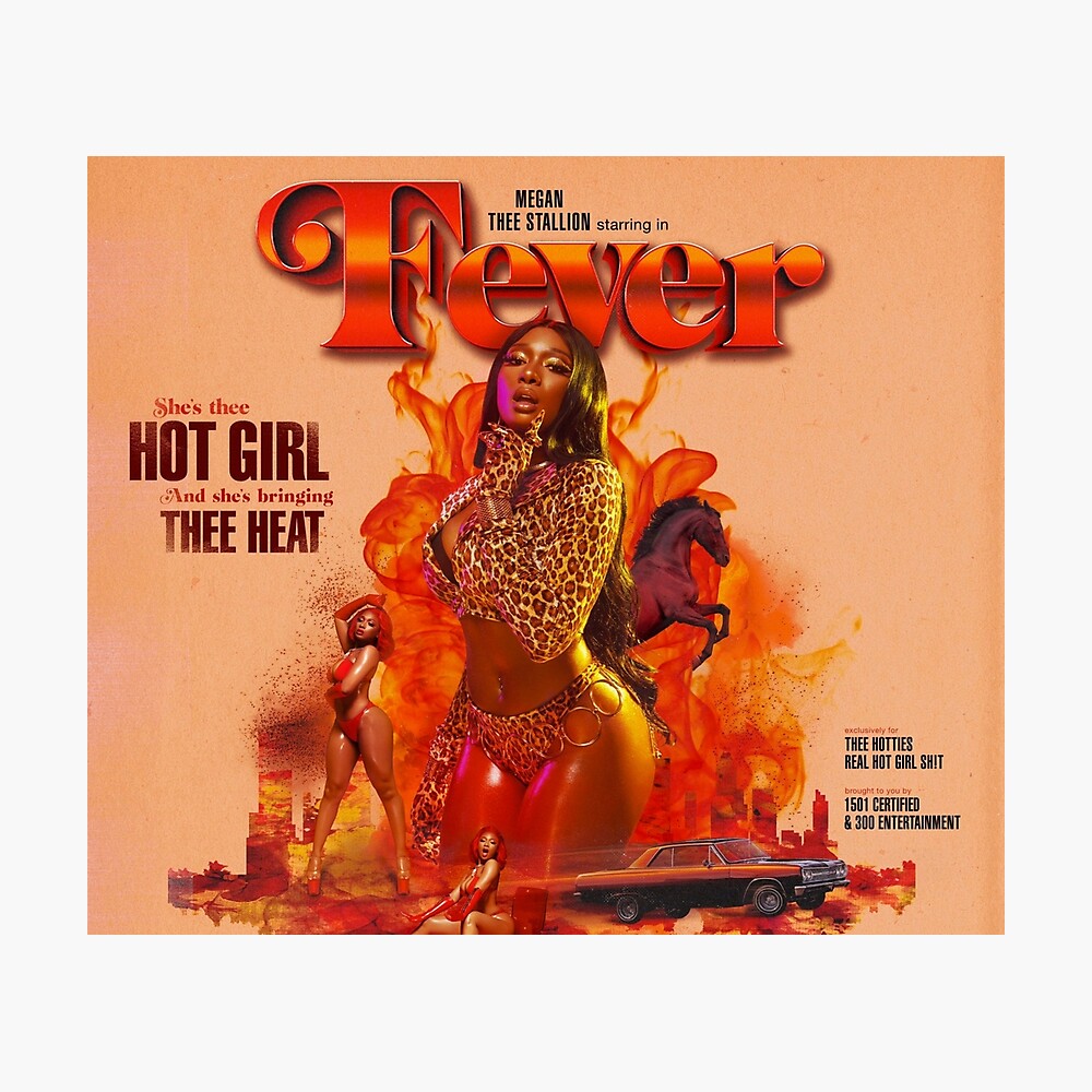 Megan Thee Stallion Fever Poster For Sale By Jaqiana Redbubble