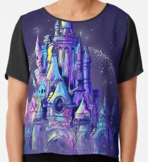 Magic Princess Fairytale Castle Kingdom Chiffon Top