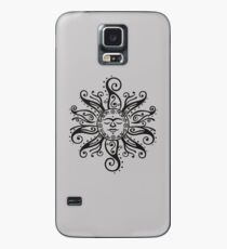 Tribal Mehndi Sonne Hülle & Klebefolie für Samsung Galaxy
