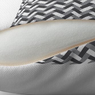Alternate view of Grey weaving pattern Floor Pillow