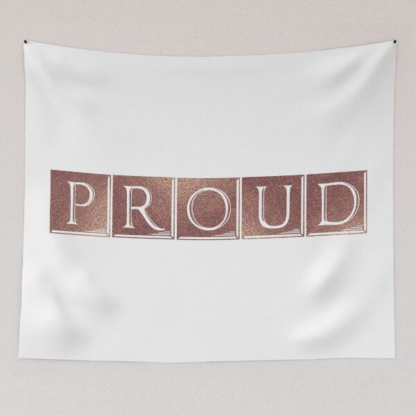 Item preview, Pride Self Empowerment Statement - Proud -  (Copper) designed and sold by talgursmusthave.