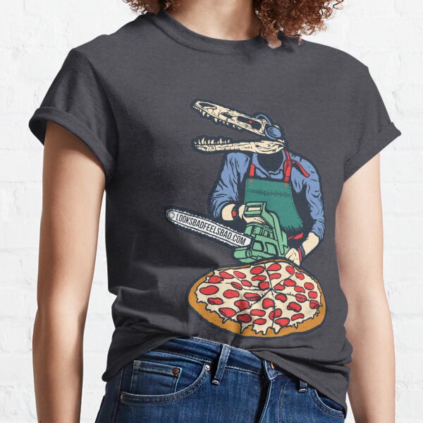 Lizard Man Chainsaw Dude Classic T-Shirt