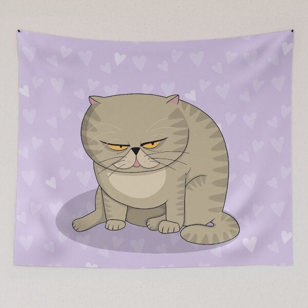 Item preview, Frowned Cat designed and sold by ValentinaHramov.