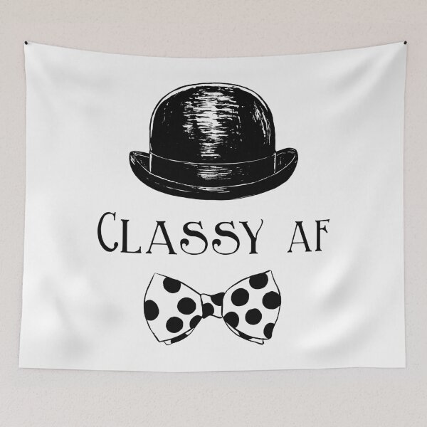 Item preview, Classy AF Hat & Bow Tie designed and sold by InspiredQuotes.