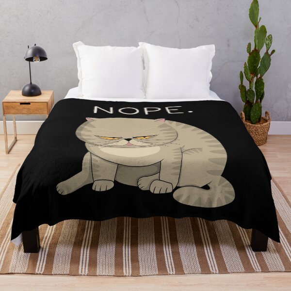 Item preview, Frowned Cat - NOPE designed and sold by ValentinaHramov.
