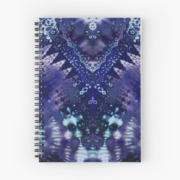 Item preview, Blue Fractal Lace Tie Dye designed and sold by KirstenStar.