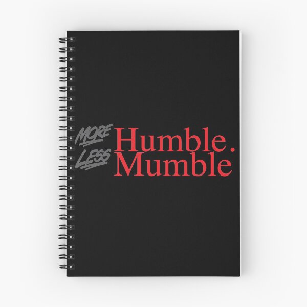 Item preview, More Humble Less Mumble Kendrick Lamar designed and sold by HipHopAndProps.