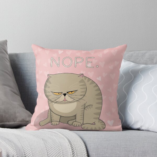 Item preview, Frowned Cat - NOPE designed and sold by ValentinaHramov.