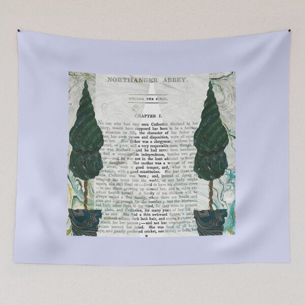 Item preview, Jane Austen Northanger Abbey Collage  designed and sold by MarbleCloud.
