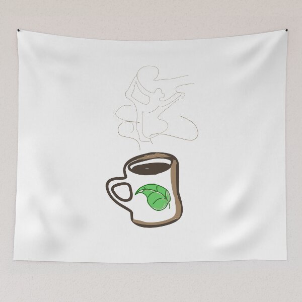 Item preview, Cool tea yoga t-shirt design tea cup for yoga lovers and yogi designed and sold by Whiskylover.