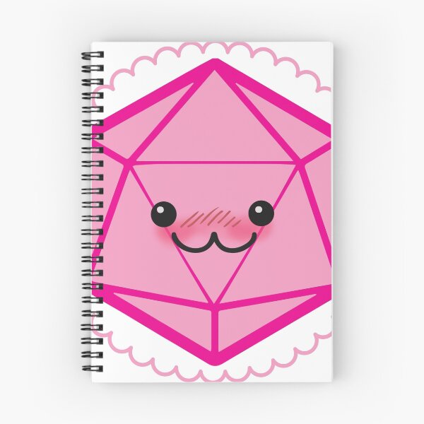 Item preview, Critically Cute - D20 Kawaii Die designed and sold by kimchizerbe.