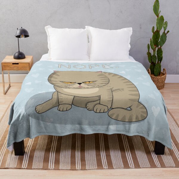 Item preview, Frowned Cat - NOPE designed and sold by ValentinaHramov.