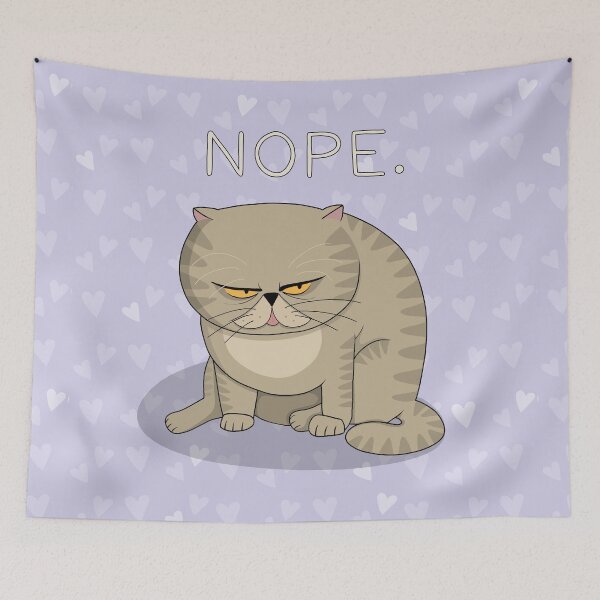 Item preview, Frowned Cat designed and sold by ValentinaHramov.