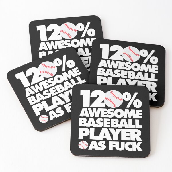 Item preview, 120% Awesome Baseball Player AF Funny  designed and sold by elhefe.