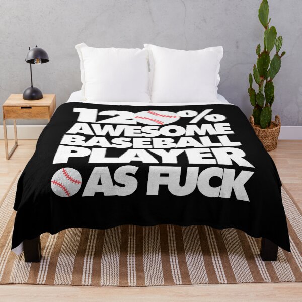 Item preview, 120% Awesome Baseball Player AF Funny designed and sold by elhefe.