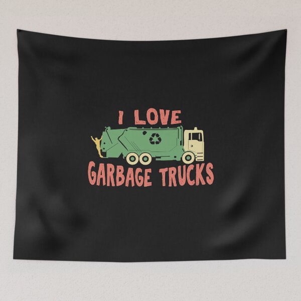 Item preview, I love garbage trucks  designed and sold by alenaz.
