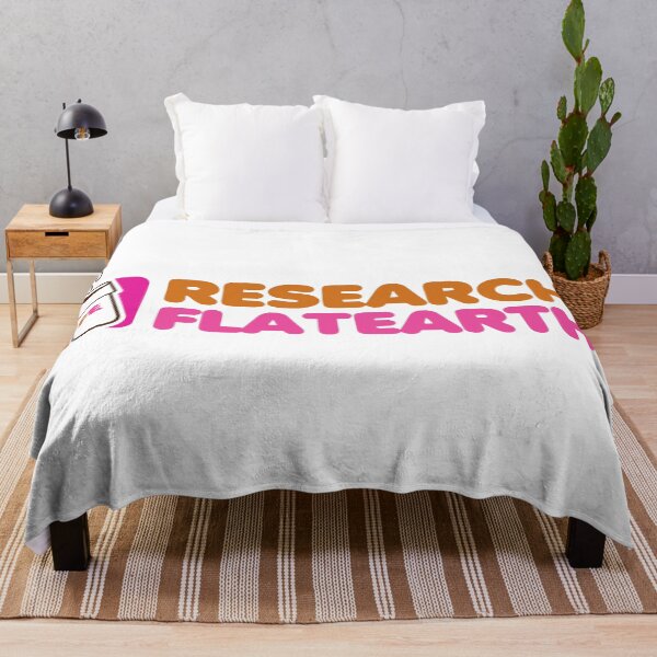 Item preview, Research Flat Earth (Dunkin' Donuts Edition) designed and sold by printagonist.
