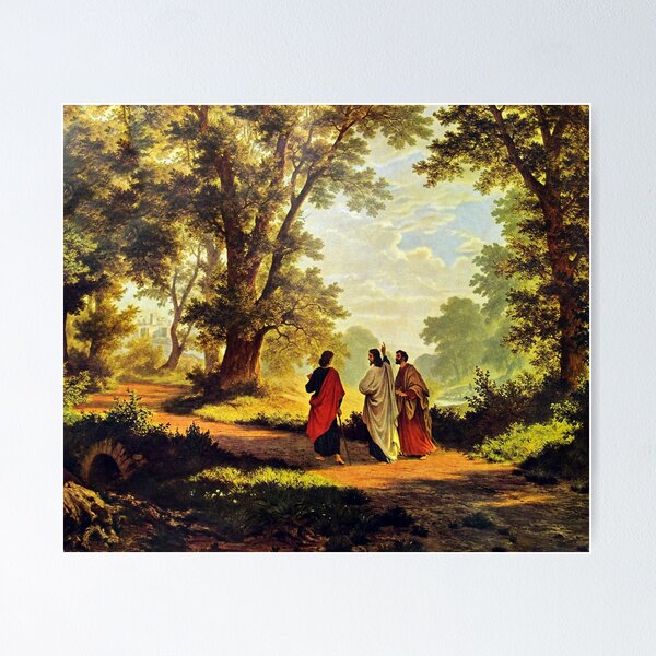 Item preview, Road To Emmaus designed and sold by CVogiatzi.