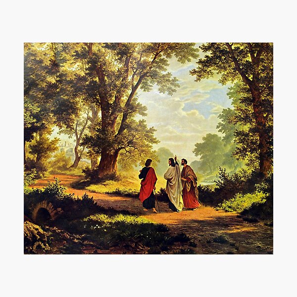 Item preview, Road To Emmaus designed and sold by CVogiatzi.