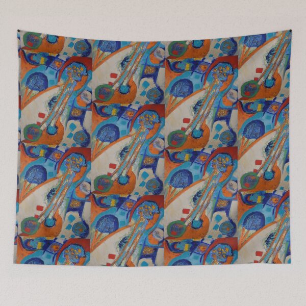 Item preview, Abstract guitar  designed and sold by Penny-ann.