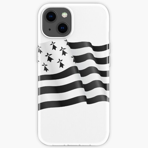 Drapeau breton Coque souple iPhone