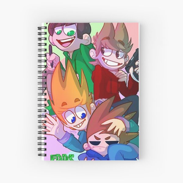 Eddsworld Poster Spiral Notebook