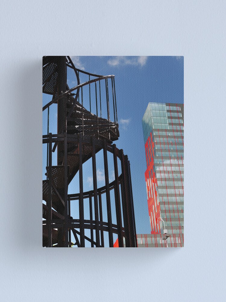 Alternate view of Fire escape fun (1) Canvas Print