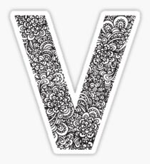 V Sticker