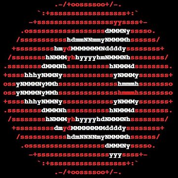 Artwork thumbnail, Ubuntu ascii logo by adamsinger77
