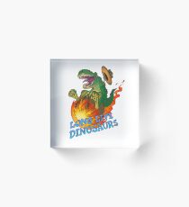 Long Live Dinosaurs Acrylic Block
