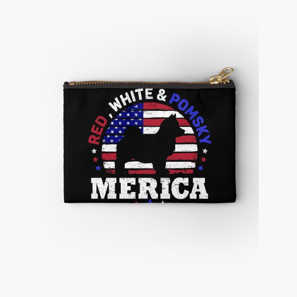 Item preview, Pomsky 4th of July American Flag  designed and sold by rafaeltto.